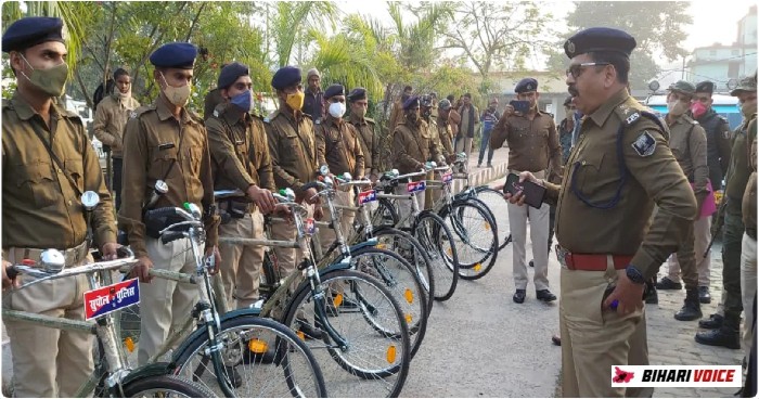 बिहार पुलिस साइकिल से अपराधियों का करेगी मुकाबला, जानें क्या है 'मास्टर प्लान'