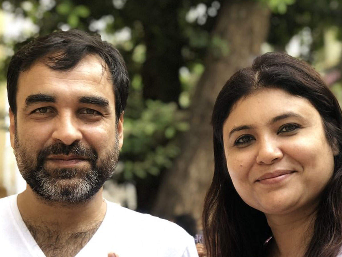 pankaj tripathi and mridula tripathi 
