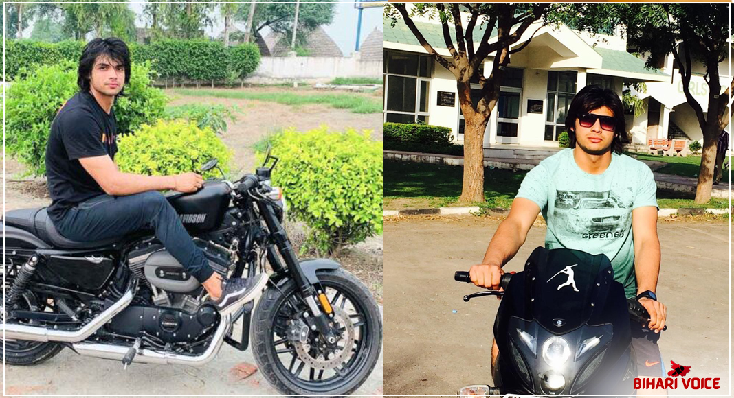 23 वर्षीय नीरज जैवलिन के साथ रफ्तार के भी है शौक़ीन, गैराज मे मौजूद है Bajaj Pulsar, Harley Davidson और XUV700