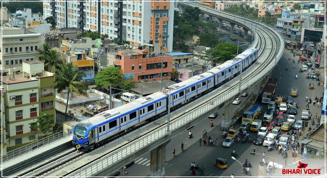 काफी तेजी से चल रहा पटना मेट्रो का काम, जाने कब से पटना मे चलने लगेगी मेट्रो ट्रेन?