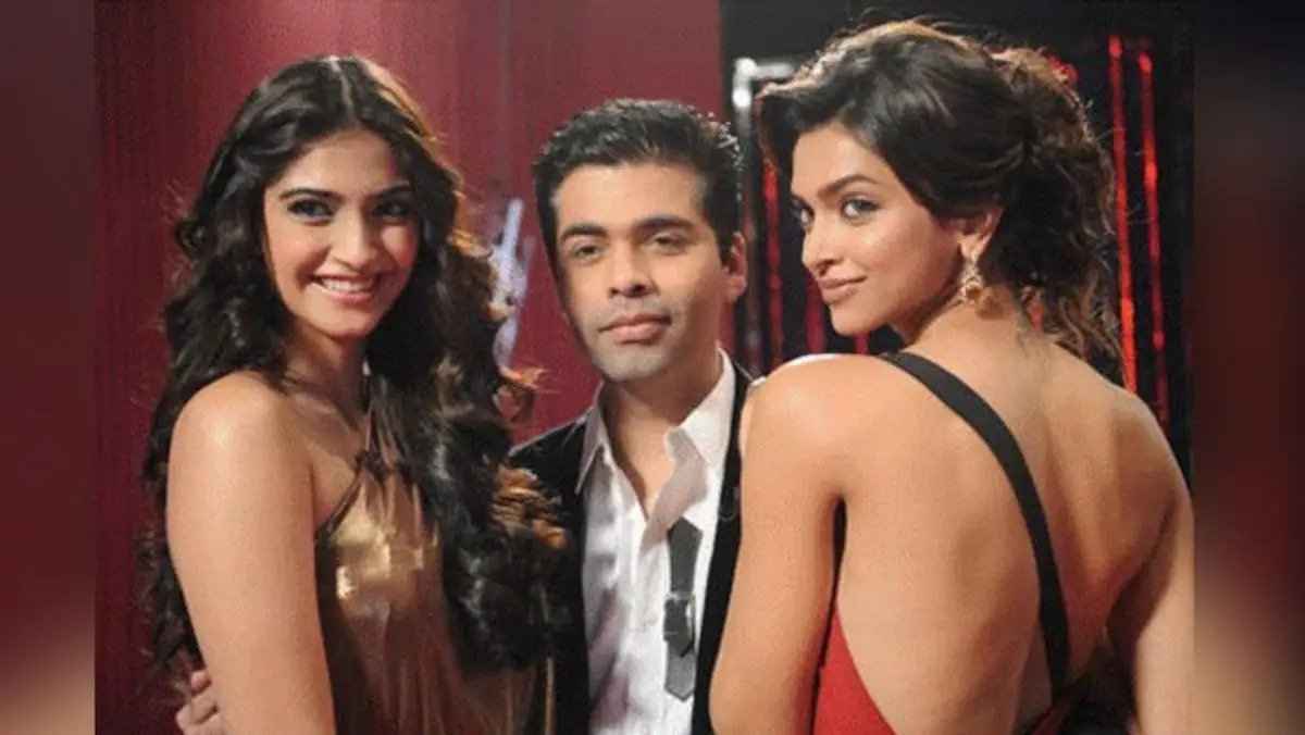 When Sonam and Deepika arrived together on Koffee With Karan...
