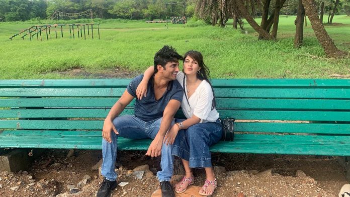 sushant singh rajput and rhea chakravarty