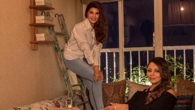 JACQUELINE FERNANDIZ AND GAURI KHAN