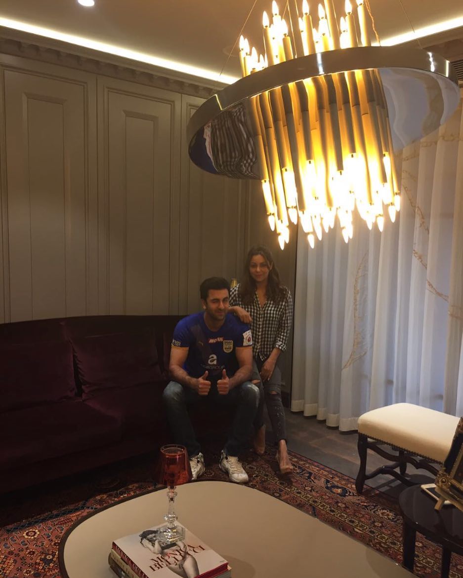 RANBIR KAPOOR AND GAURI KHAN