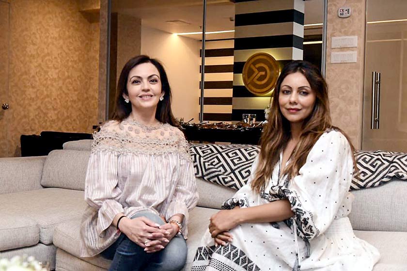 GAURI KHAN AND NITA AMBANI