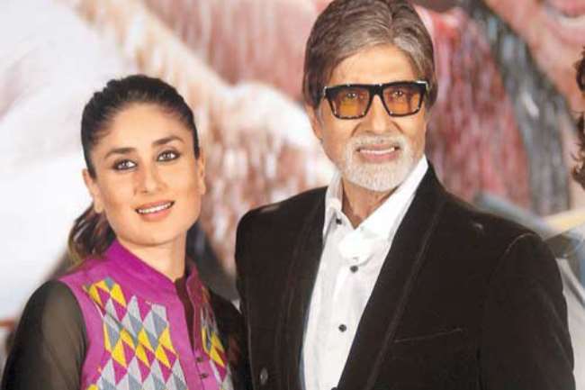 Kareena kapoor and amitabh bacchan