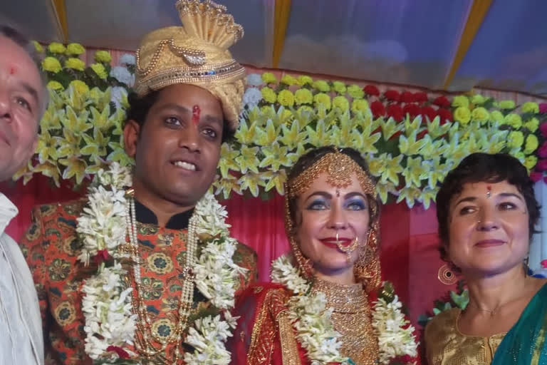 फ्रांस की दुल्हन का बिहार के युवक पर आया दिल