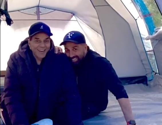 sunny deol and dharmendra