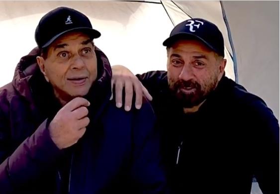 sunny deol and dharmendra