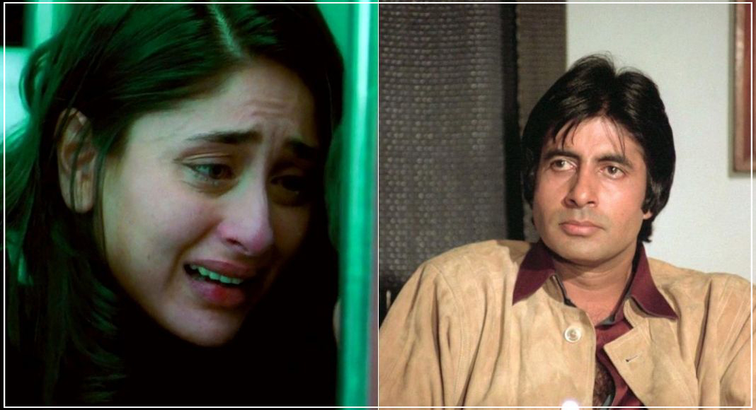 Amitabh Bachchan had beaten up his father in front of Kareena Kapoor,