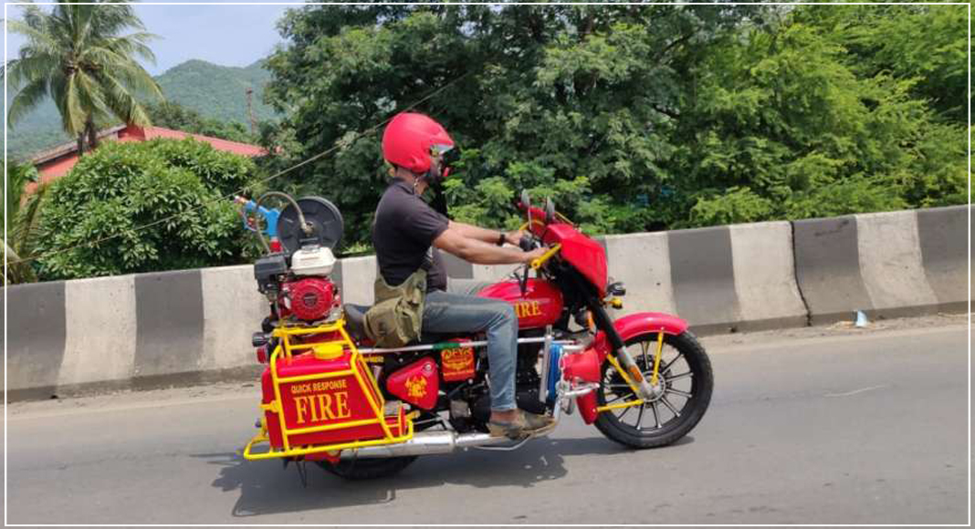 पटना में स्‍पेशल बाइक से आग बुझाएंगे फायर ब्रिगेड, साथ मे होगा 32 मीटर ऊंचाई वाला हाइड्रोलिक मशीन