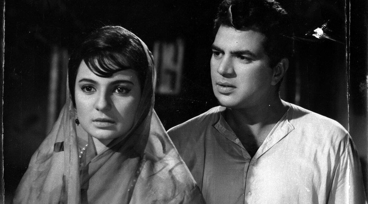 Tanuja and dharmendra