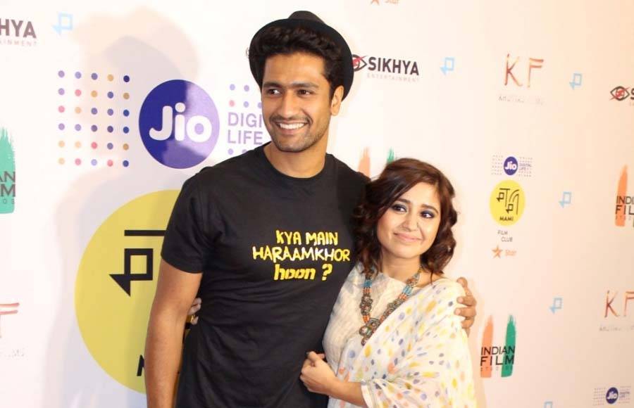 Vickey kaushal and shweta tripathi