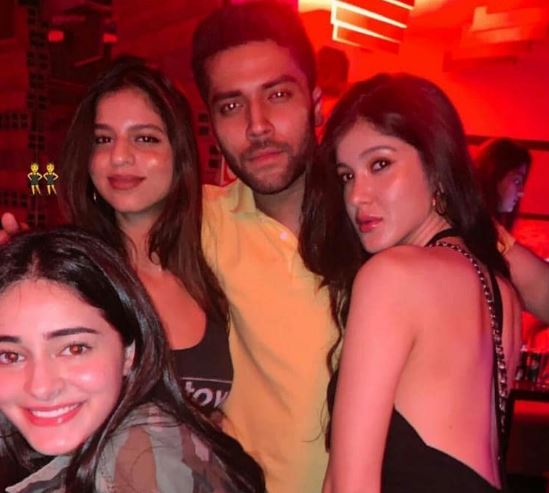 Arbaz merchant, ananya pandey, suhana khan and shanaya kapoor