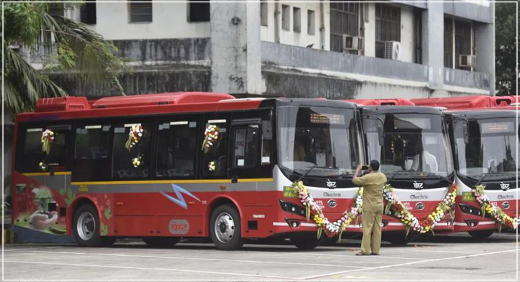electric buses in ghaziabad city