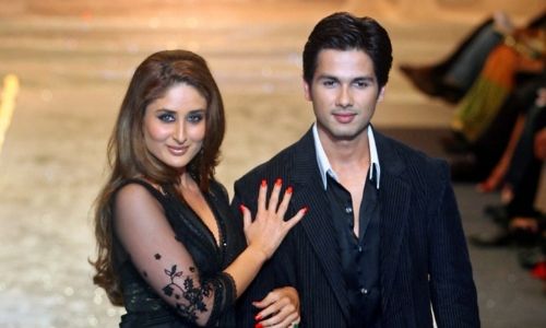 Shahid kapoor and kareena kapoor