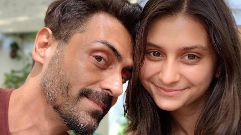 Arjun rampal and mahika rampal