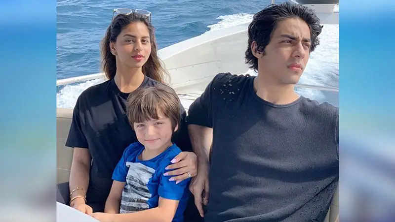Aryan Khan and Shahrukh Khan