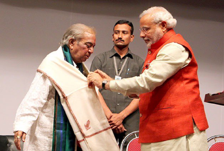 Pandit birju maharaj and narendra modi