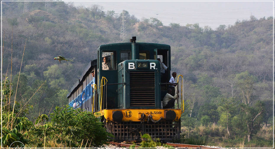 Bhakra Nagal Dam train
