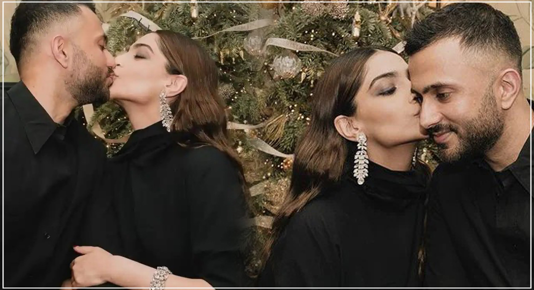 पति को लिप-लॉक कर सोनम कपूर ने नए साल की शुरुआत, लोग बोलें-अब तो कोई गुड न्यूज दे दो