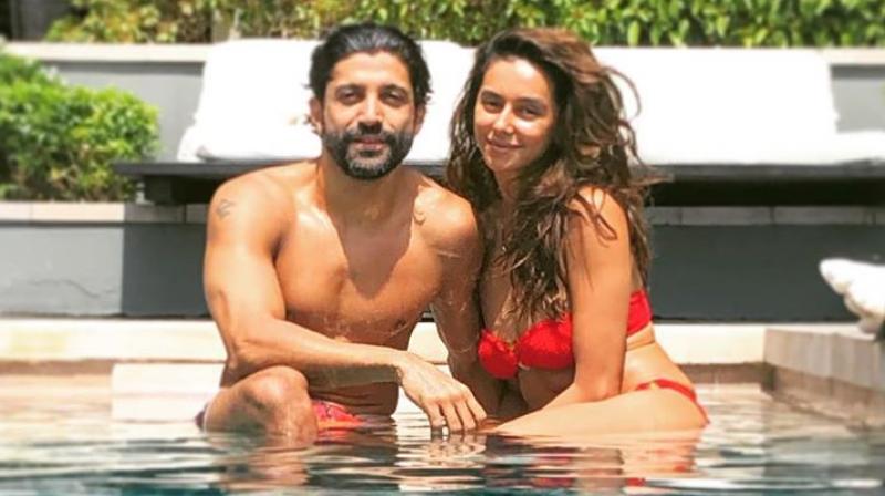 Farhan Akhtar and Shibani Dandekar