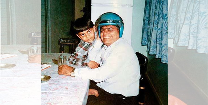 virat kohli with father