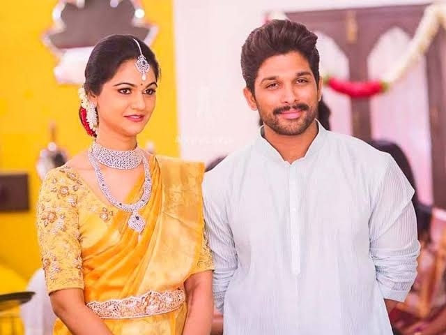 Allu Arjun Wife Sneha Reddy