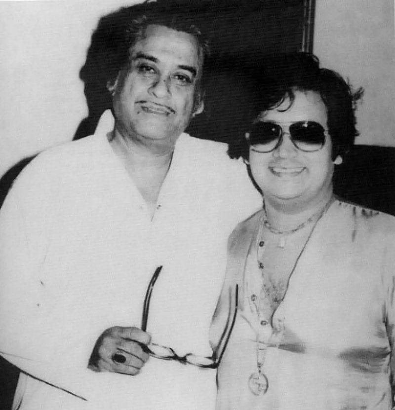 Bappi lahiri and Kishor Kumar