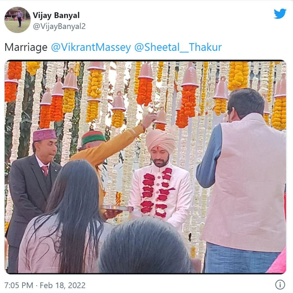 Vikrant Massey And Sheetal Thakur