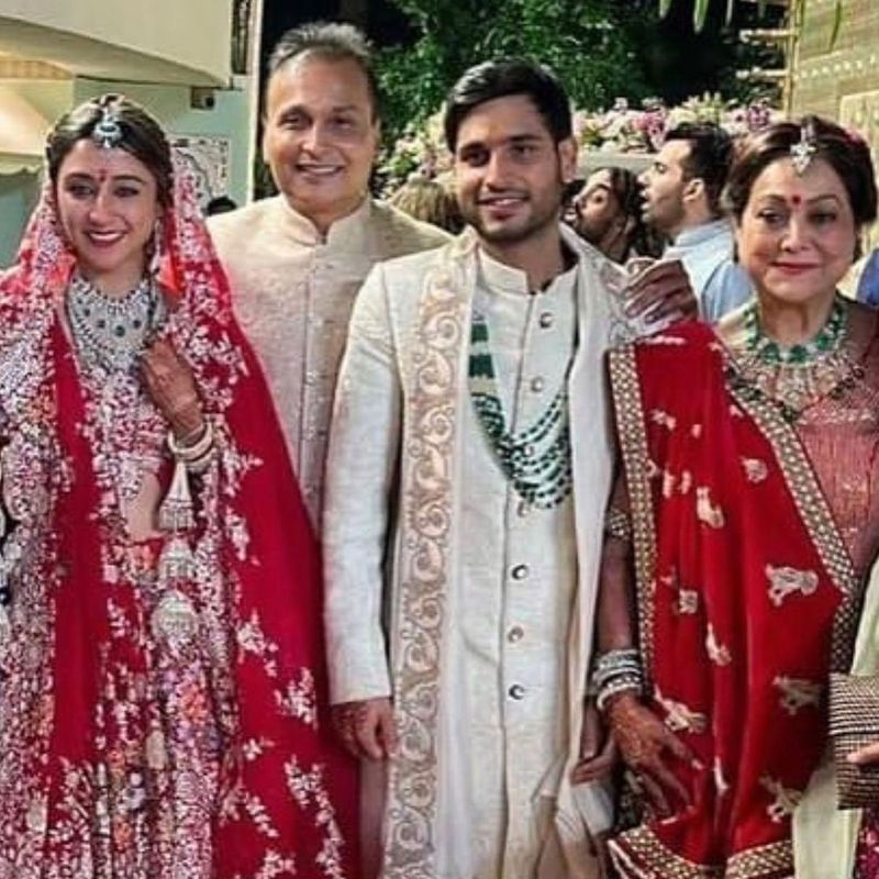 Anmol Ambani And Khrisha Shah Wedding