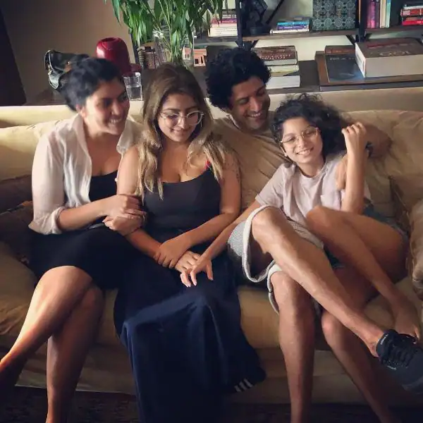 Farhan Akhtar Family