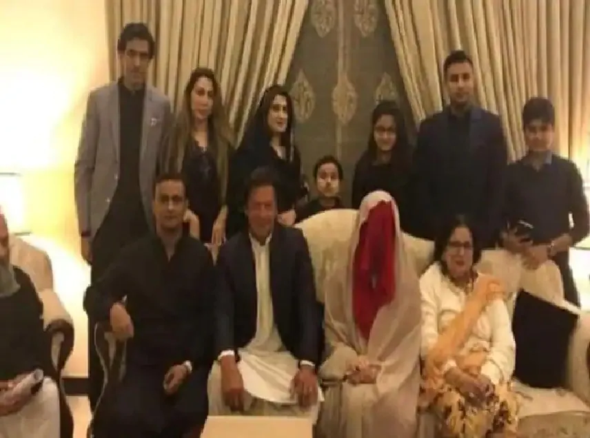 Imran Khan And Bushra Bibi