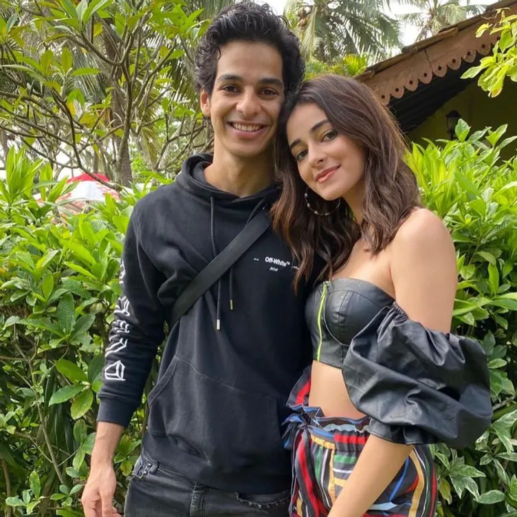 Ananya Panday And Ishaan Khatter