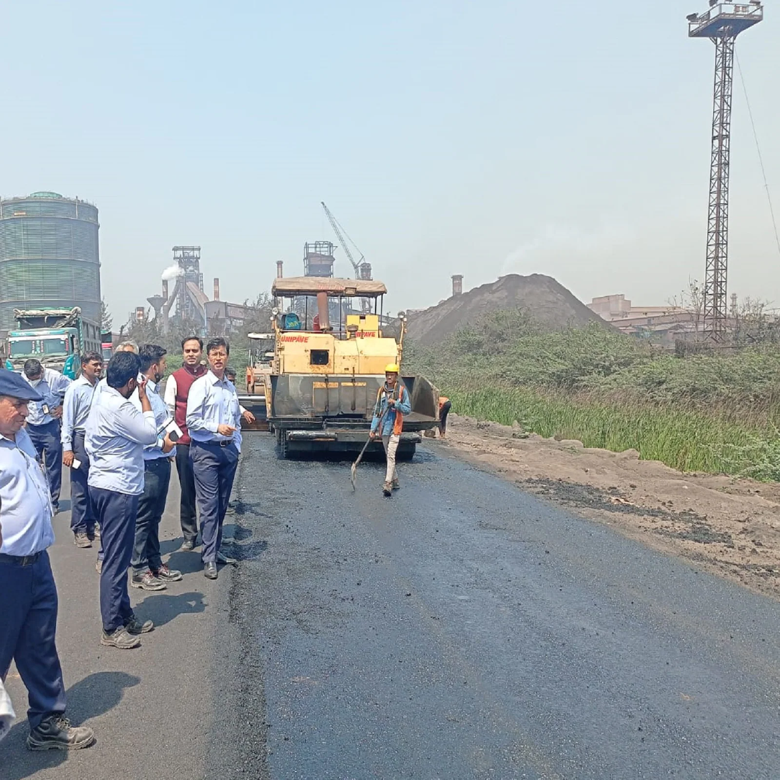 India's first full Steel Road