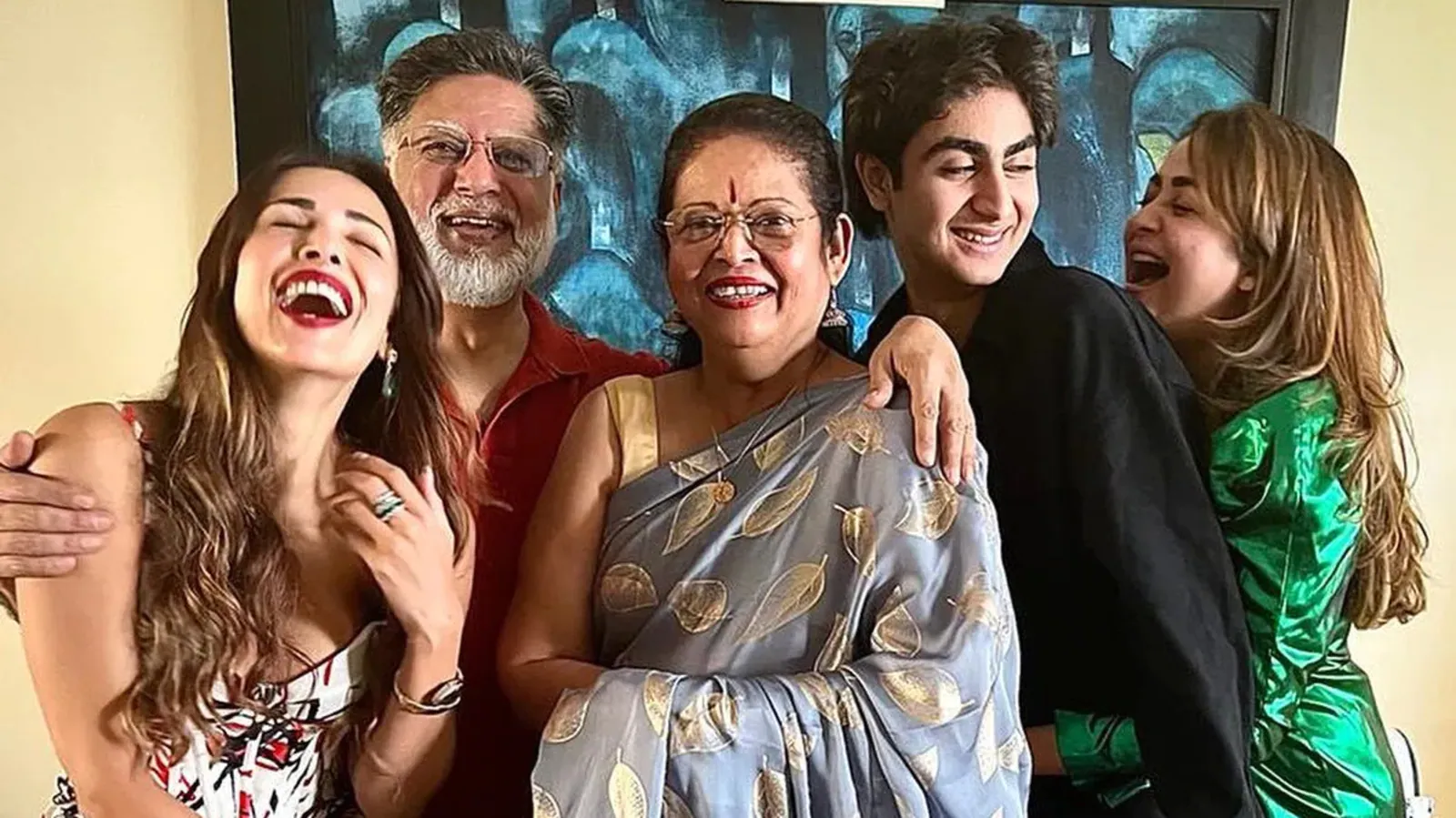 Malaika Arora Family