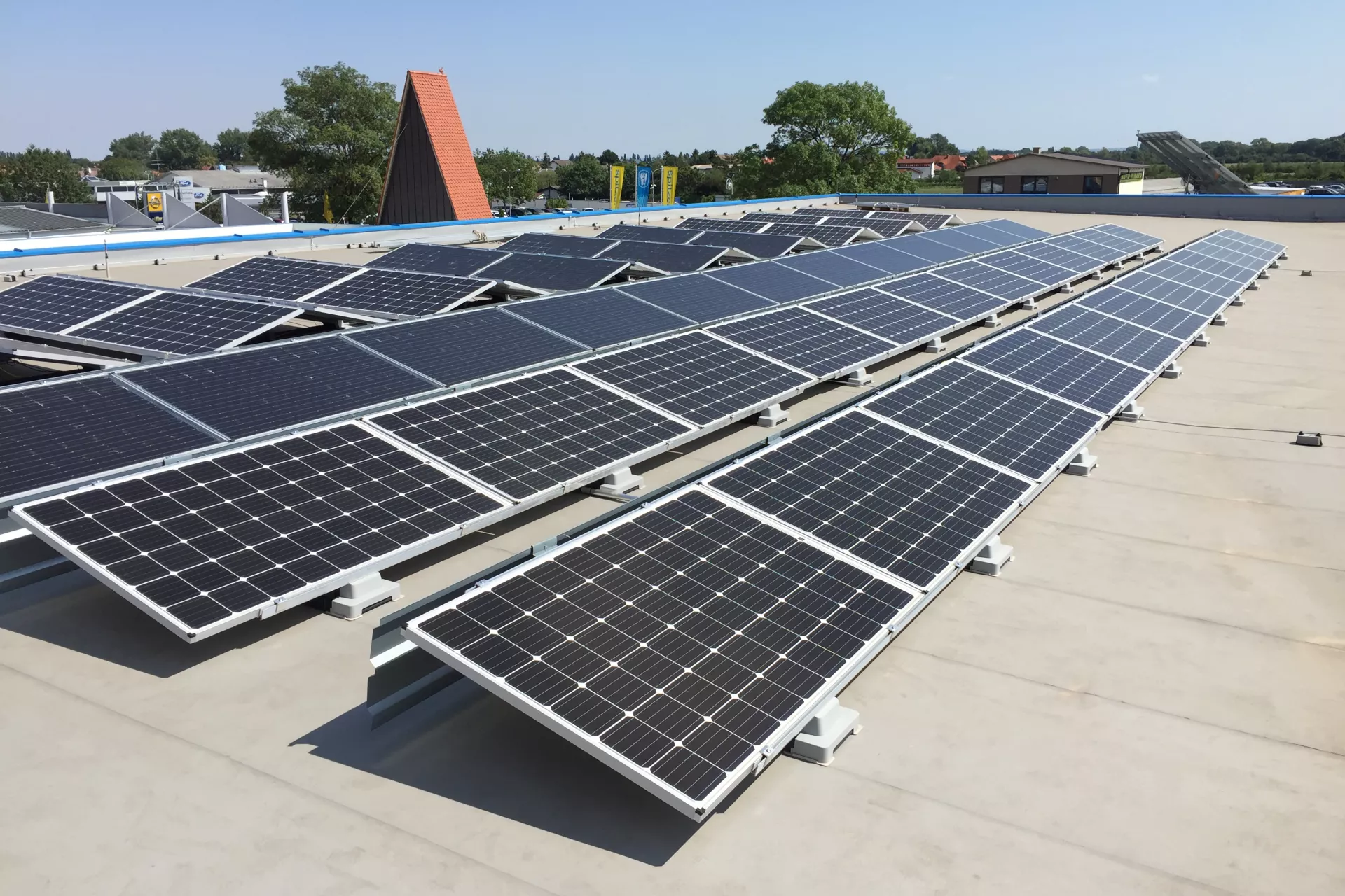 Solar Panel on Roof
