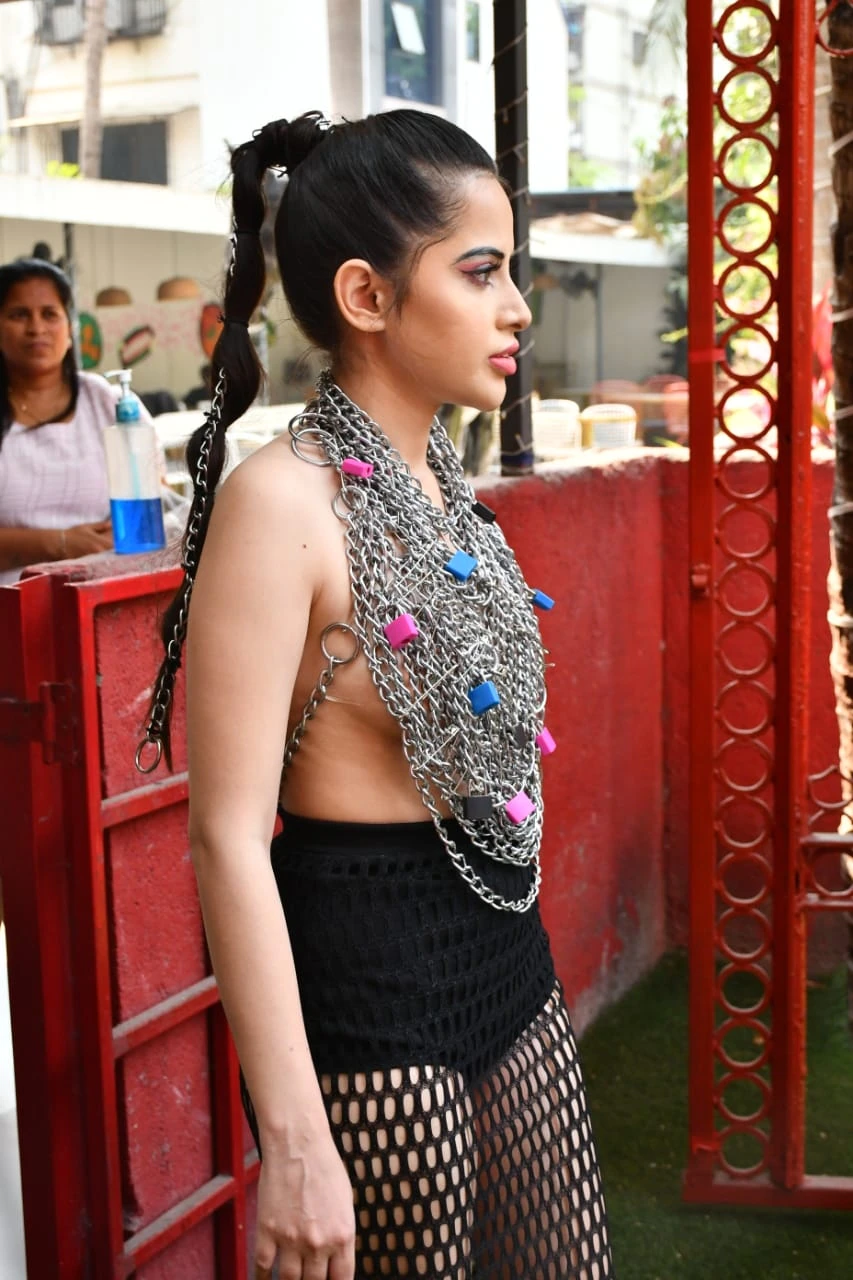 Urfi Javed Wears Just Chains