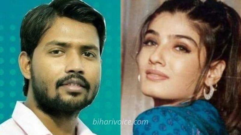 Raveena Tandon fans Khan Sir