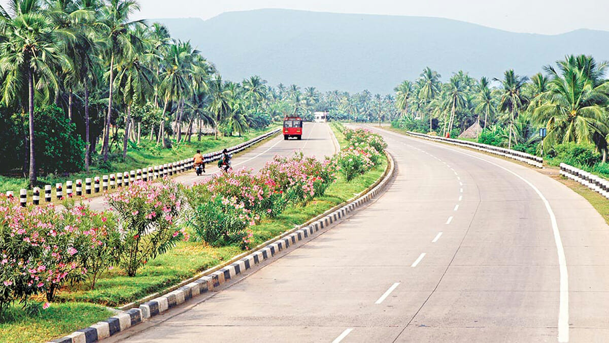 India's first full Steel Road