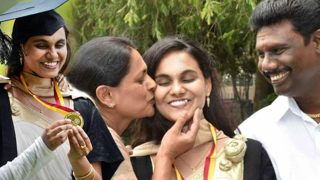 IIT Gold Medalist Blind Girl Vidhya