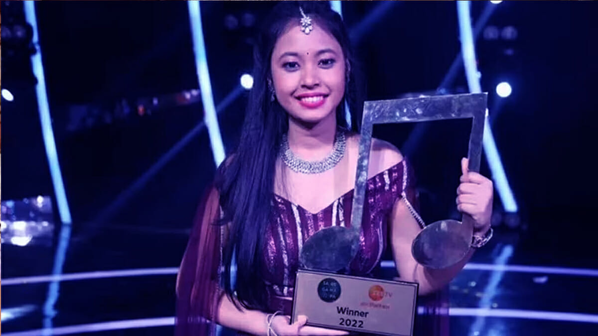 Nilanjana became the winner of Sa Re Ga Ma Pa,