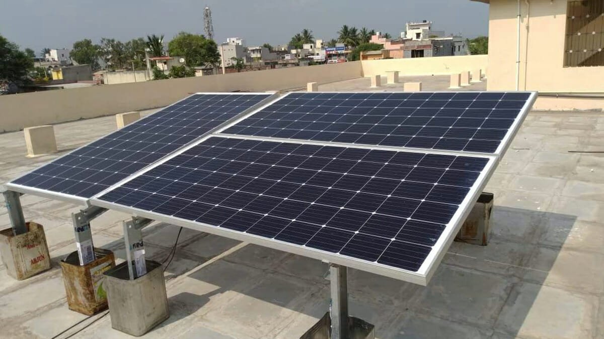 Solar Pane on roof