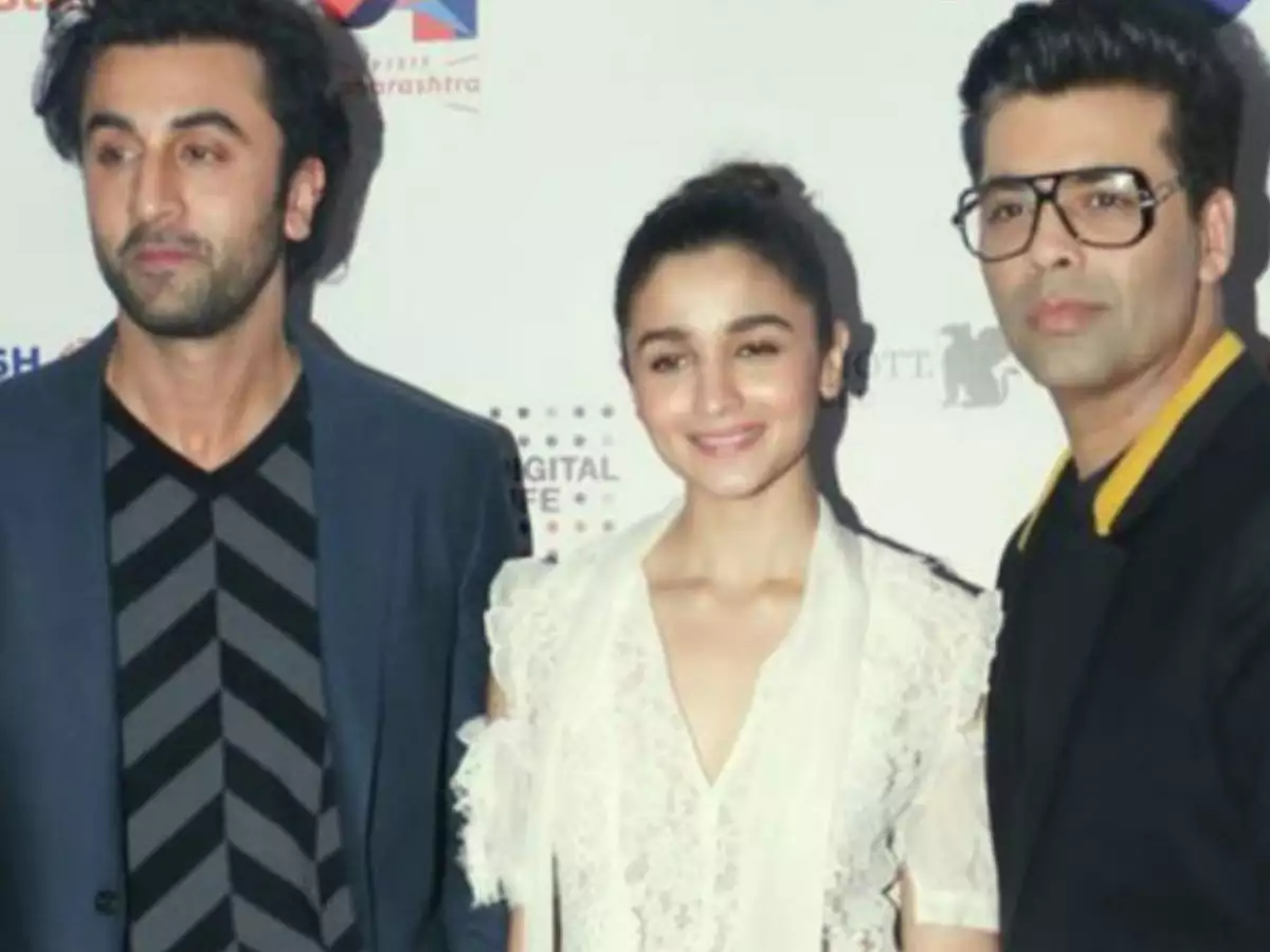 Karan Johar, Alia Bhatt And Ranbir Kapoor