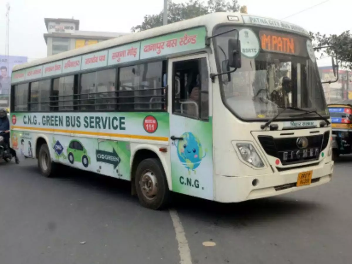 New CNG Buses In Patna