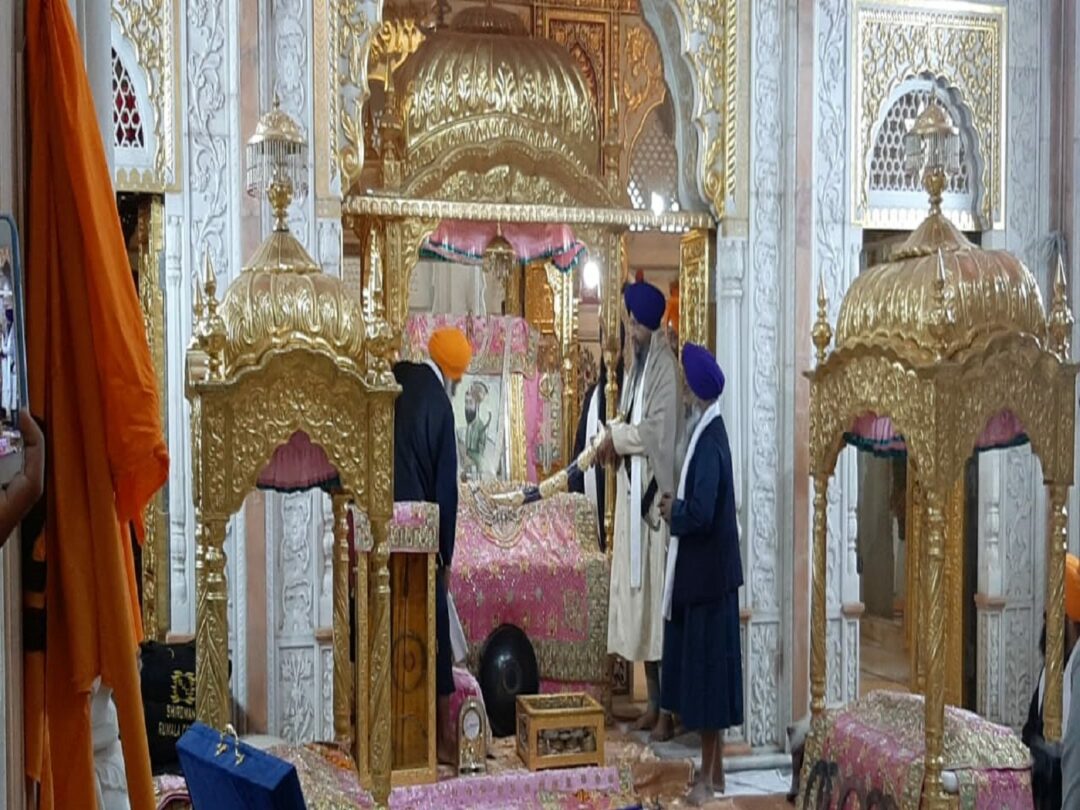 Patna Takht Harmandir Sahib Gold Bed