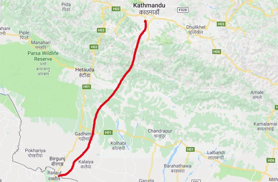 Raxaul Kathmandu Rail Line Project