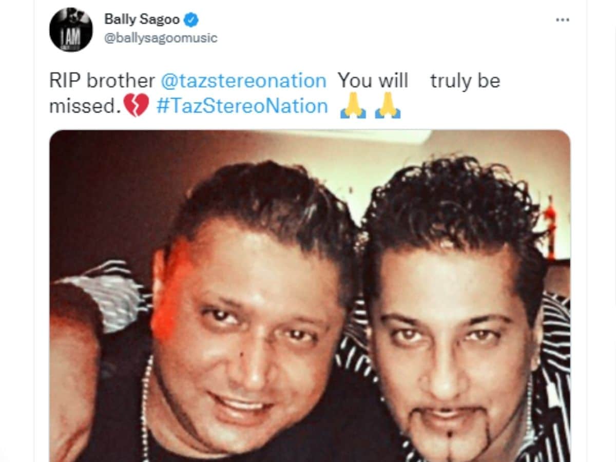 Singer Taz Death