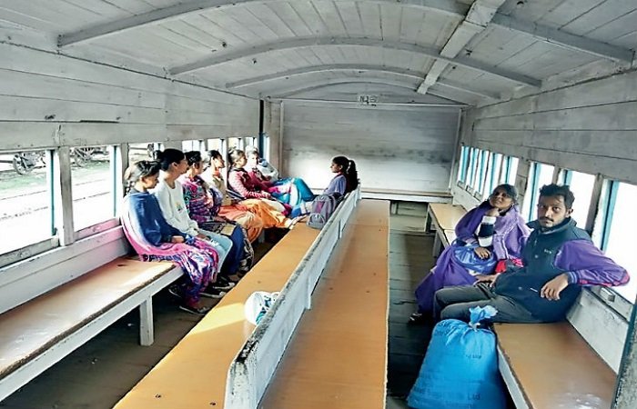 Bhakra Nagal Dam train