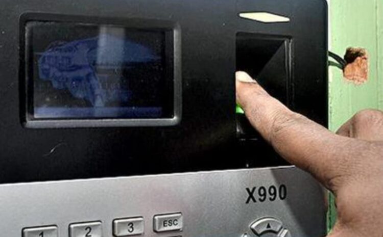 Bihar Board Fingerprint Machine